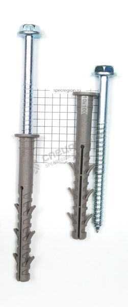 картинка Дюбель фасадный TSX-500 10х100 с прессшайбой /50 /700 от магазина Компания+