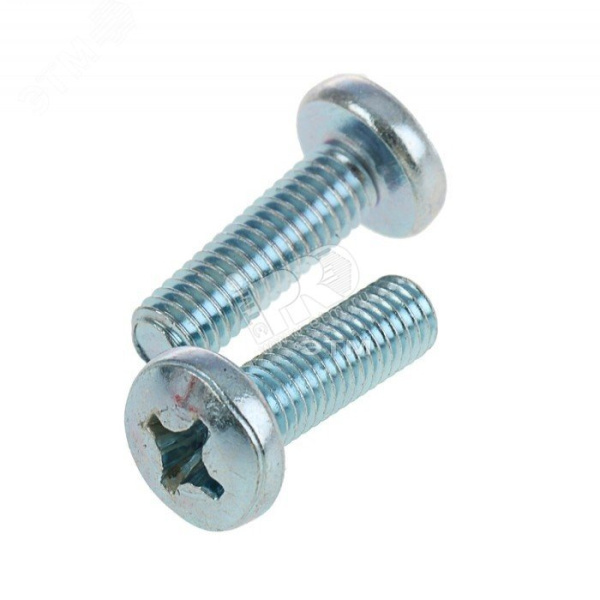 картинка Винт 4х70 DIN7985 полуцилиндр цинк /250 /3 000 от магазина Компания+